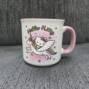 Hello Kitty Sanrio 20oz Glitter Accent Unicorn Mug